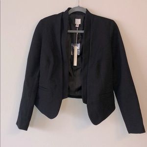 NWT Lauren Conrad fold under lapel jacket